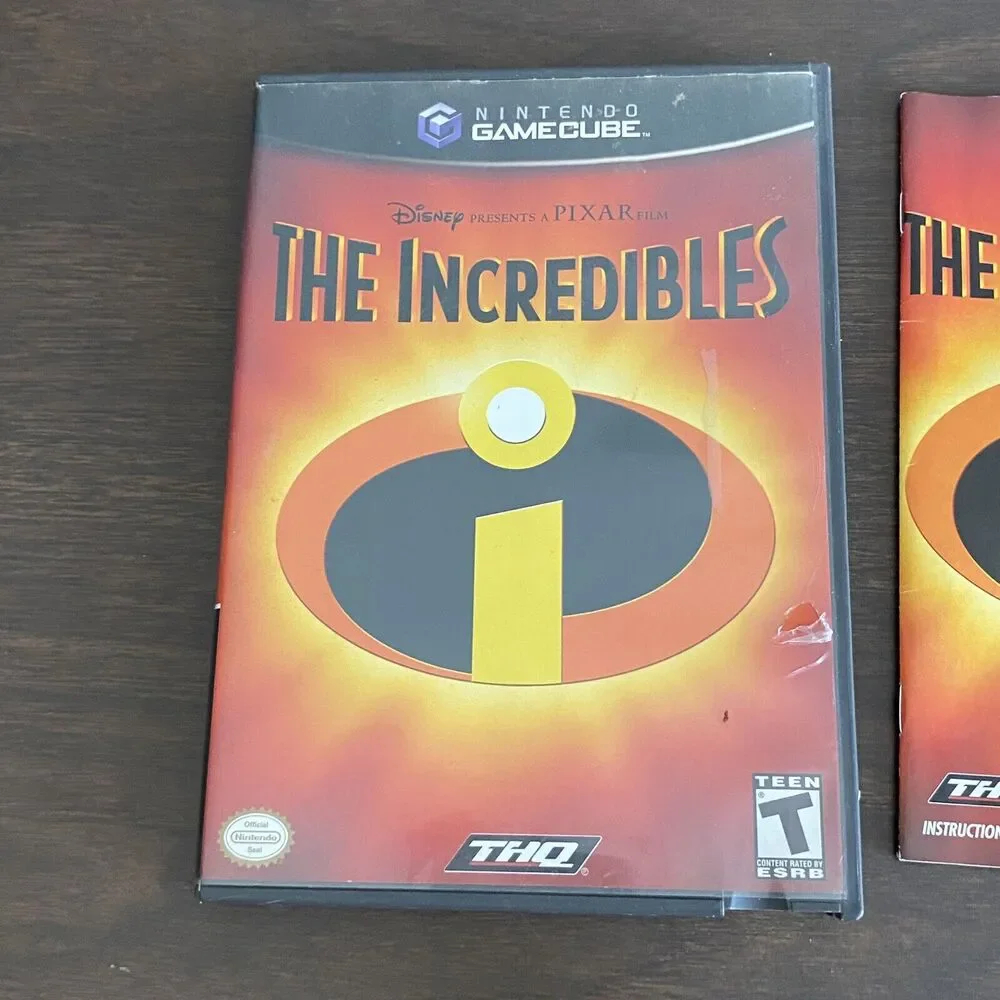 Incredibles (Nintendo GameCube, 2004) Disney Pixar Adventure Invisibility